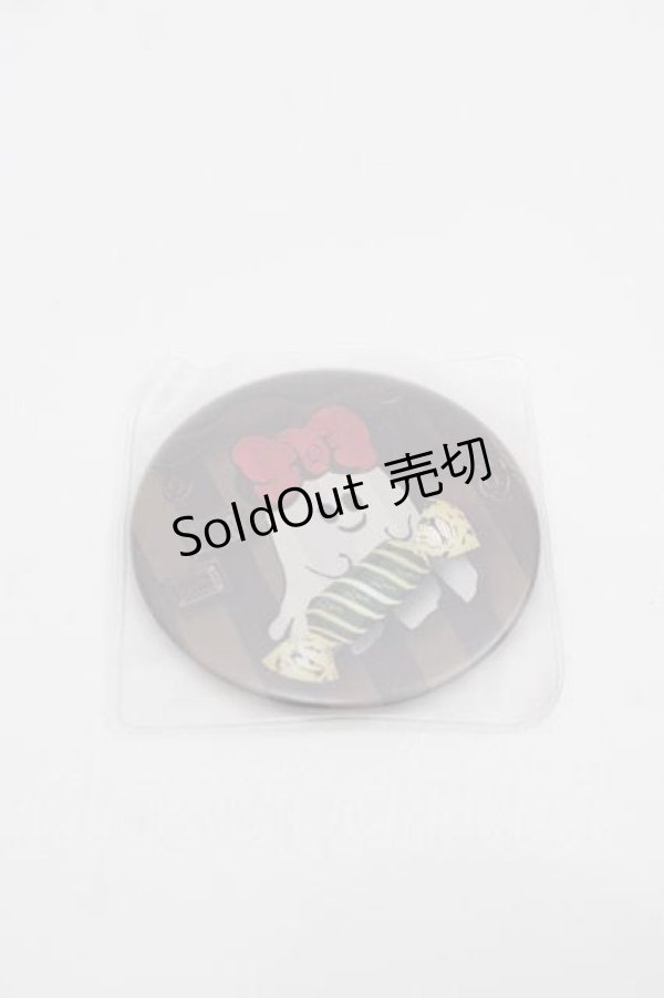 画像1: Q-pot. / おばけミラー  ブラウン I-25-10-21-113-QP-ZA-SA-ZI (1)