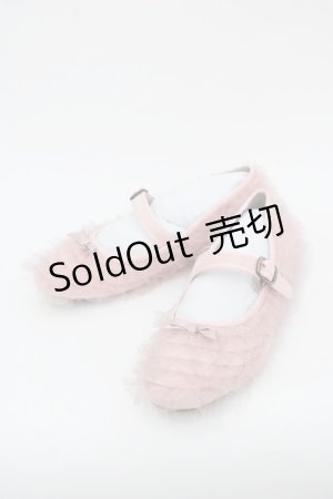 画像: PINK HOUSE / ソフトチュールフリルバレエシューズ 3(M) ピンク I-25-10-24-052-LO-SH-SA-ZI