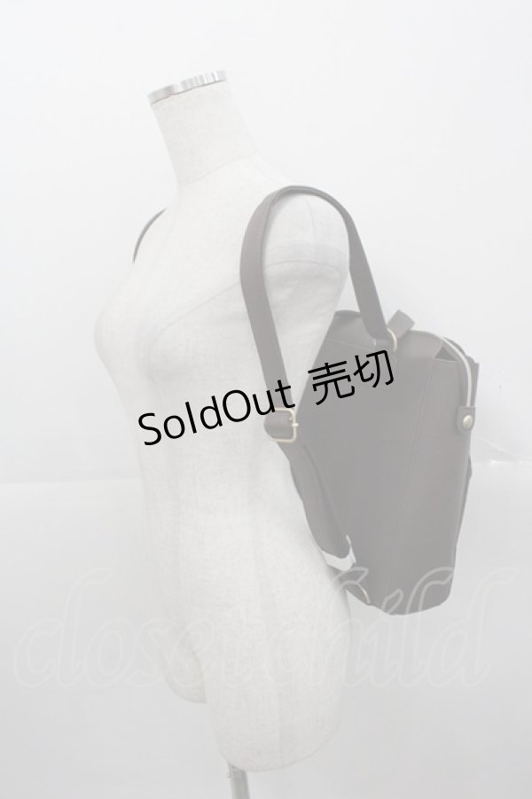 画像2: m petit by misako / AMリュック  ブラウン I-25-10-24-057-LO-BG-SA-ZI (2)