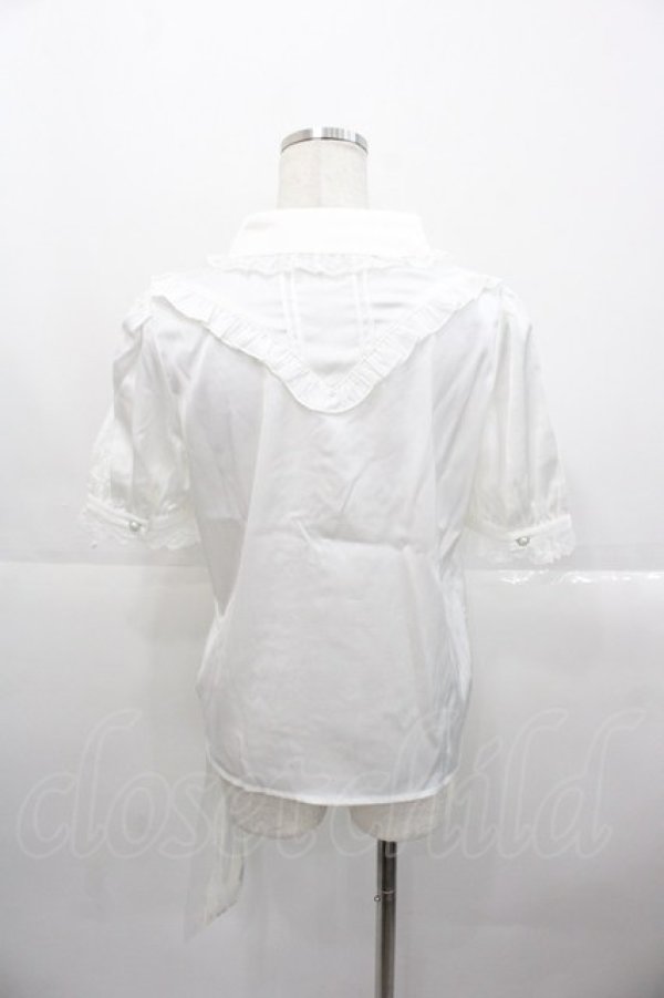 画像3: Amavel / Classical Doll レースフリルブラウス  白 I-25-10-24-058-CA-BL-SA-ZI (3)