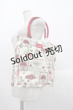 画像: PINK HOUSE / サロンドフレーズバッグ  アイボリー I-25-10-24-006-LO-BG-SA-ZI