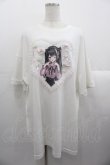 画像1: Ank Rouge / ゆいみすコラボBIG TEE  白Ｘピンク I-25-10-24-072-CA-TO-SA-ZI (1)