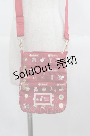 画像: PINK HOUSE / 3 ZIP CROSSBODYピンクハウスフェイバリッツB  赤 I-25-10-24-007-LO-BG-SA-ZI