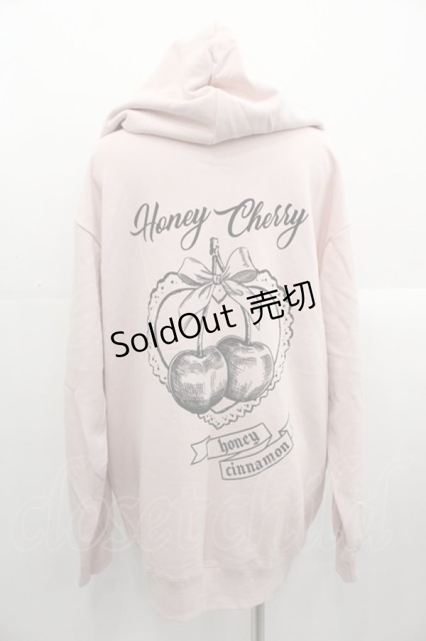 画像2: Honey Cinnamon / Honey Cherry ジップパーカー  ピンク I-25-10-24-076-LO-TO-SA-ZI (2)