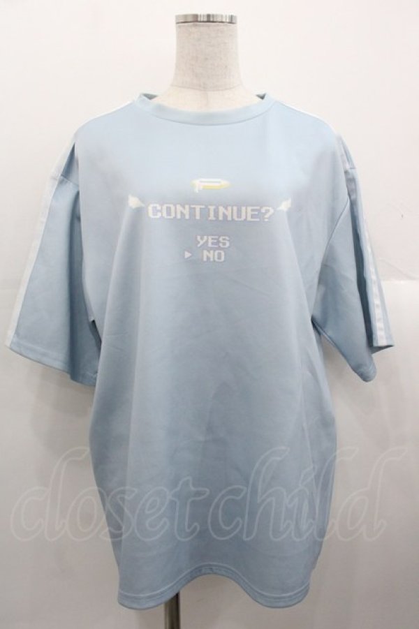 画像1: ACDC RAG / GAME OVER T  サックスＸ白 I-25-10-24-077-PU-TO-SA-ZI (1)