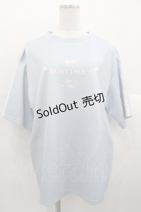 画像1: ACDC RAG / GAME OVER T  サックスＸ白 I-25-10-24-077-PU-TO-SA-ZI (1)