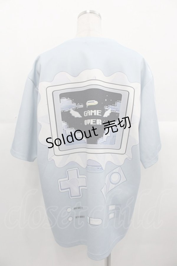 画像2: ACDC RAG / GAME OVER T  サックスＸ白 I-25-10-24-077-PU-TO-SA-ZI (2)