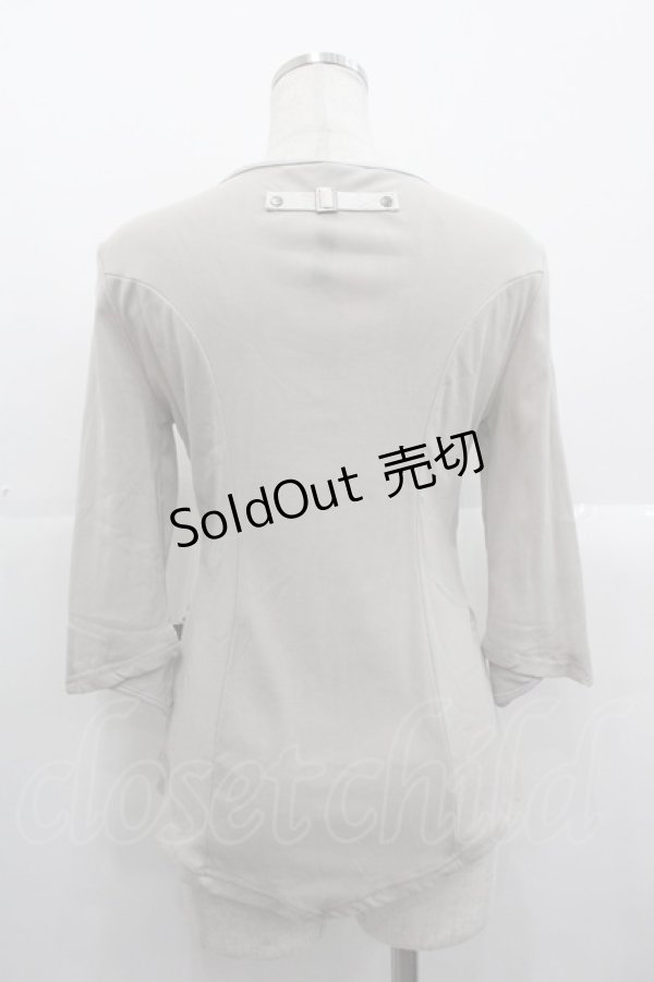 画像2: Ozz Croce / サイド刺繍&ダブルZIPカーディガン  ブラウン I-25-10-24-078-OO-TO-SA-ZI (2)