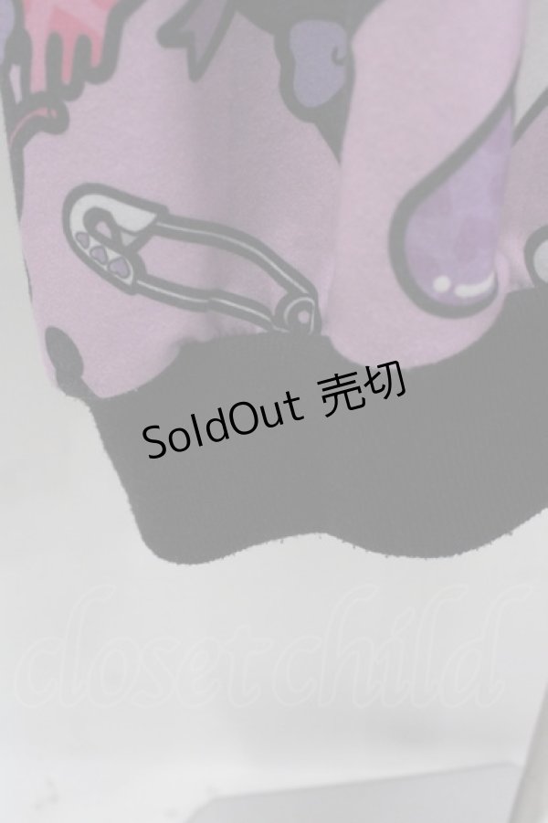 画像3: ACDC RAG / クロミ ZIPパーカー  パープル I-25-10-24-082-PU-TO-SA-ZI (3)