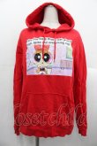 画像1: Candy Stripper / THE POWERPUFF GIRLS STORY SWEAT PARKA  赤 I-25-10-24-084-PU-TO-SA-ZI (1)