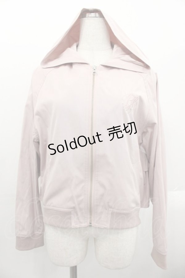 画像1: PINK HOUSE / バックフリルフード付ブルゾン  ピンク I-25-10-24-102-LO-JA-SA-ZI (1)