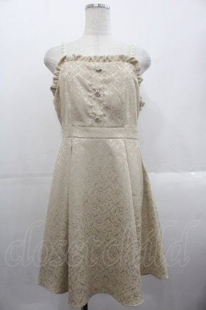 画像: evelyn / ジャガードキャミワンピース  アイボリー I-25-10-24-112-LO-OP-SA-ZI