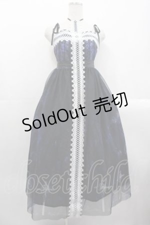画像: Royal Princess Alice / Chronus Cathedralドレス  ネイビーｘ黒 I-25-10-24-114-LO-OP-SA-ZI