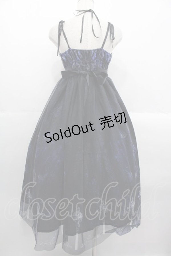 画像2: Royal Princess Alice / Chronus Cathedralドレス  ネイビーｘ黒 I-25-10-24-114-LO-OP-SA-ZI (2)