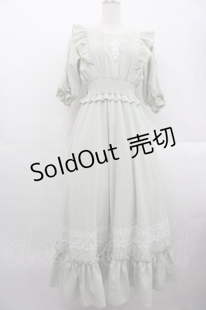 画像: Amavel / Feminine Bouquetロングワンピース  ミントグリーン I-25-10-24-118-CA-OP-SA-ZI