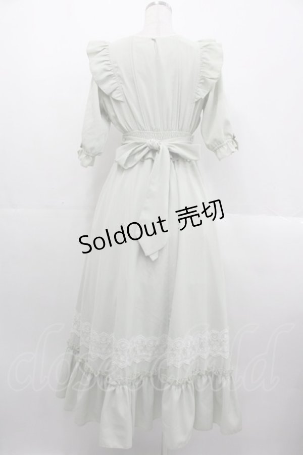 画像2: Amavel / Feminine Bouquetロングワンピース  ミントグリーン I-25-10-24-118-CA-OP-SA-ZI (2)