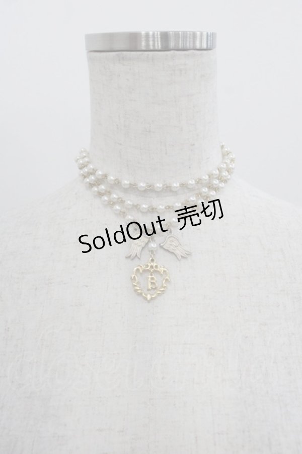 画像1: BABY,THE STARS SHINE BRIGHT / Holy Winkネックレス  白Ｘゴールド I-25-10-24-011-BA-AC-SA-ZI (1)