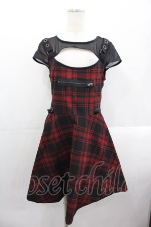 画像: KILL STAR / Slayonce Skater Dress M レッド I-25-10-24-124-SL-OP-SA-ZI
