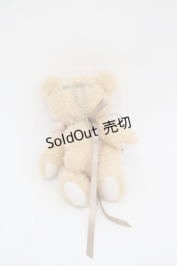 画像2: PINK HOUSE / 桜Teddyぬいぐるみコサージュ  ブラウン I-25-10-24-026-LO-ZA-SA-ZI (2)