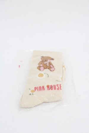 画像: PINK HOUSE / 雛菊ロンドソックス  生成り I-25-10-24-037-LO-ZA-SA-ZI