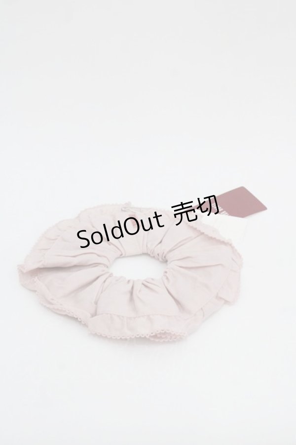 画像2: PINK HOUSE / ローンフリルシュシュ  ピンク I-25-10-24-038-LO-AC-SA-ZI (2)