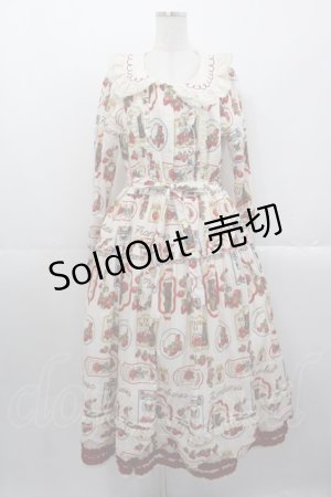 画像: Frambuesa（海外ロリータブランド） / Strawberry Gardenワンピースセット M アイボリー I-25-10-29-045-LO-OP-SA-ZI