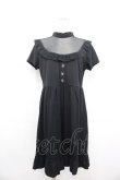 画像1: KILL STAR / POTION PRINCESS Skater Dress M ブラック I-25-10-29-055-SL-OP-SA-ZI (1)
