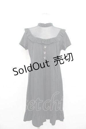画像: KILL STAR / POTION PRINCESS Skater Dress M ブラック I-25-10-29-055-SL-OP-SA-ZI