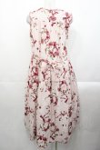 画像2: PINK HOUSE / ローズリース柄ミディ丈ワンピース  ピンク I-25-10-29-057-LO-OP-SA-ZI (2)