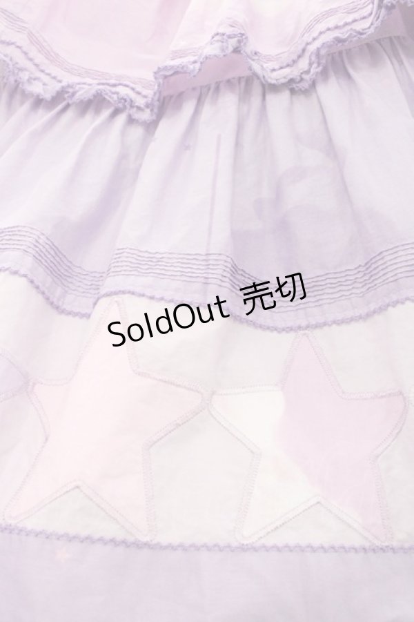 画像6: PINK HOUSE / 空プリントパッチワークワンピース  ピンク I-25-10-29-061-LO-OP-SA-ZI (6)