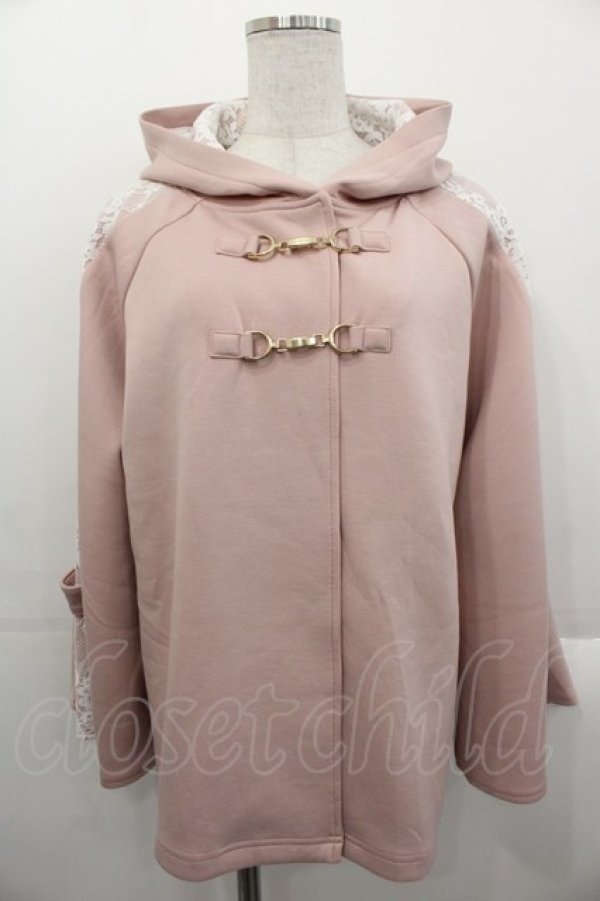 画像1: axes femme / 花粉ガードレース切替ケープ  ピンク I-25-10-29-008-AX-TO-SA-ZI (1)