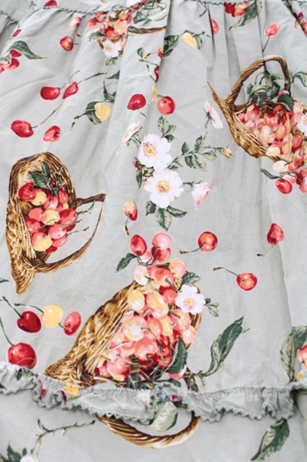 画像5: PINK HOUSE / 野ばらとチェリープリントワンピース  ハッカ I-25-10-29-063-LO-OP-SA-ZI (5)