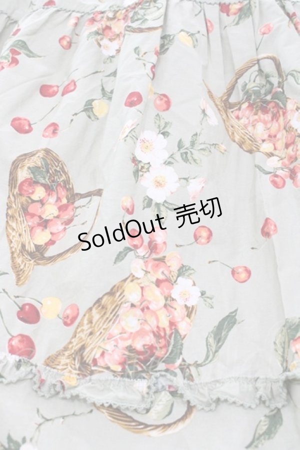 画像5: PINK HOUSE / 野ばらとチェリープリントワンピース  ハッカ I-25-10-29-063-LO-OP-SA-ZI (5)