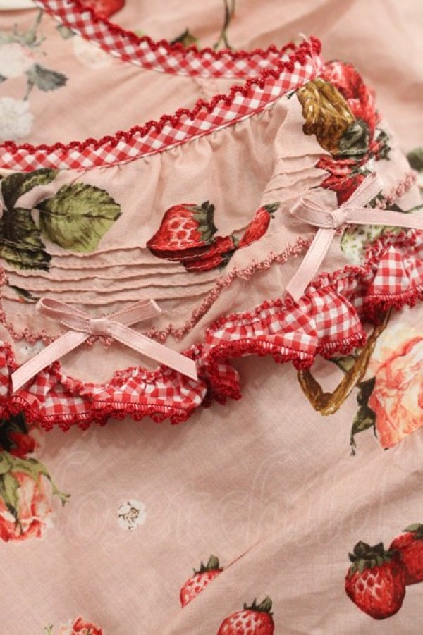 画像5: PINK HOUSE / ストロベリーローズプリントワンピース  ピンク I-25-10-29-064-LO-OP-SA-ZI (5)