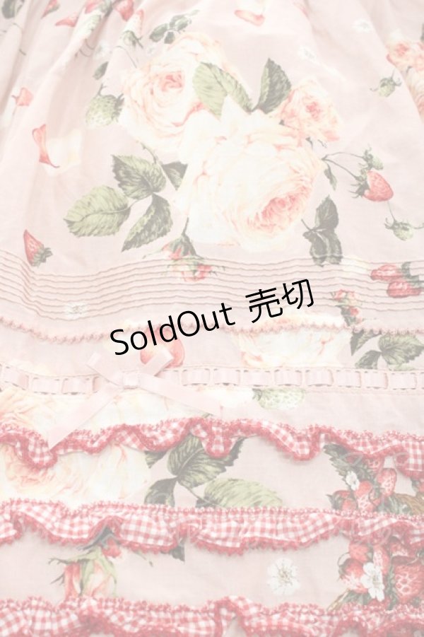 画像6: PINK HOUSE / ストロベリーローズプリントワンピース  ピンク I-25-10-29-064-LO-OP-SA-ZI (6)