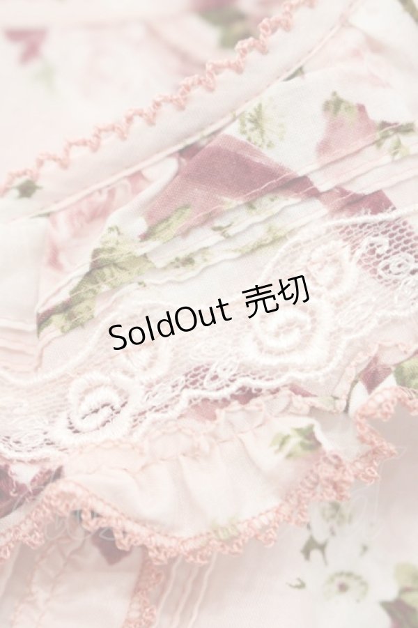 画像4: PINK HOUSE / ローズリースプリントワンピース  ピンク I-25-10-29-067-LO-OP-SA-ZI (4)