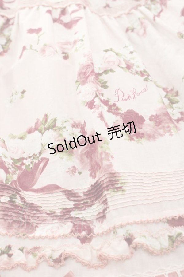 画像5: PINK HOUSE / ローズリースプリントワンピース  ピンク I-25-10-29-067-LO-OP-SA-ZI (5)