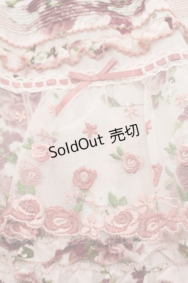 画像6: PINK HOUSE / ローズリースプリントワンピース  ピンク I-25-10-29-067-LO-OP-SA-ZI (6)