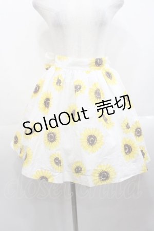 画像: MILK / Summerフラワースカート  オフ I-25-10-29-072-ML-SK-SA-ZI