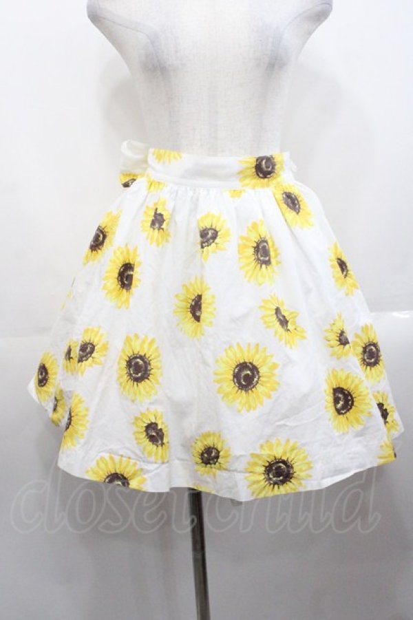 画像1: MILK / Summerフラワースカート  オフ I-25-10-29-072-ML-SK-SA-ZI (1)