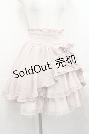 画像: LIZ LISA / サイドカシュクールメッセージスカート 0 ピンク I-25-10-29-075-LO-PA-SA-ZI