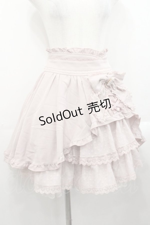 画像1: LIZ LISA / サイドカシュクールメッセージスカート 0 ピンク I-25-10-29-075-LO-PA-SA-ZI (1)