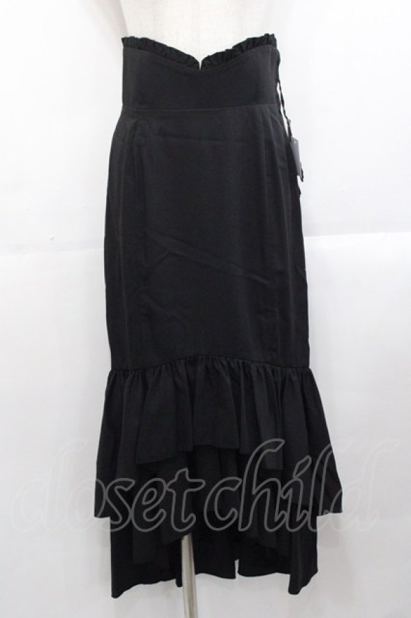 画像1: Sheglit / ハイウエストマーメイドスカート M 黒 I-25-10-29-080-EL-SK-SA-ZI (1)