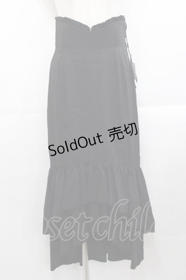 画像1: Sheglit / ハイウエストマーメイドスカート M 黒 I-25-10-29-080-EL-SK-SA-ZI (1)