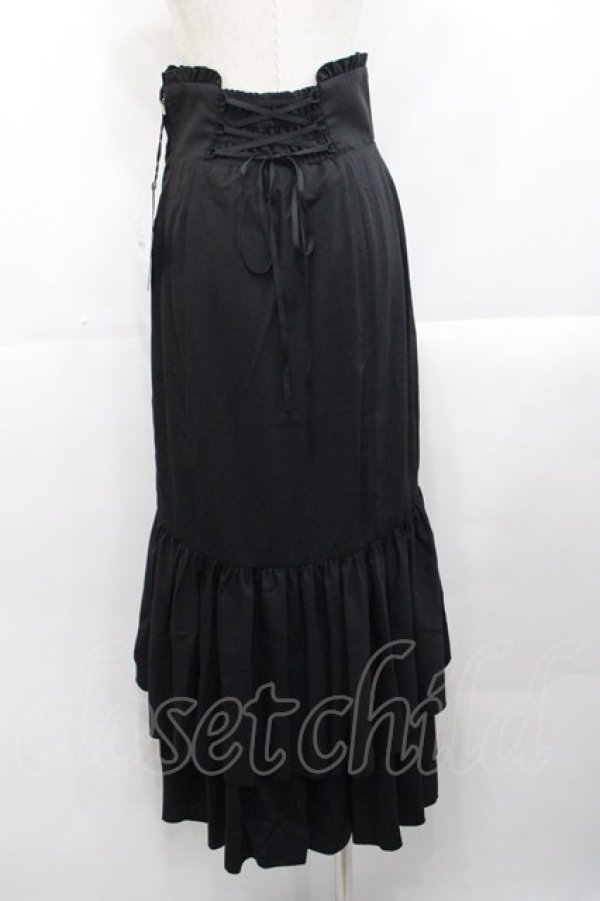 画像2: Sheglit / ハイウエストマーメイドスカート M 黒 I-25-10-29-080-EL-SK-SA-ZI (2)