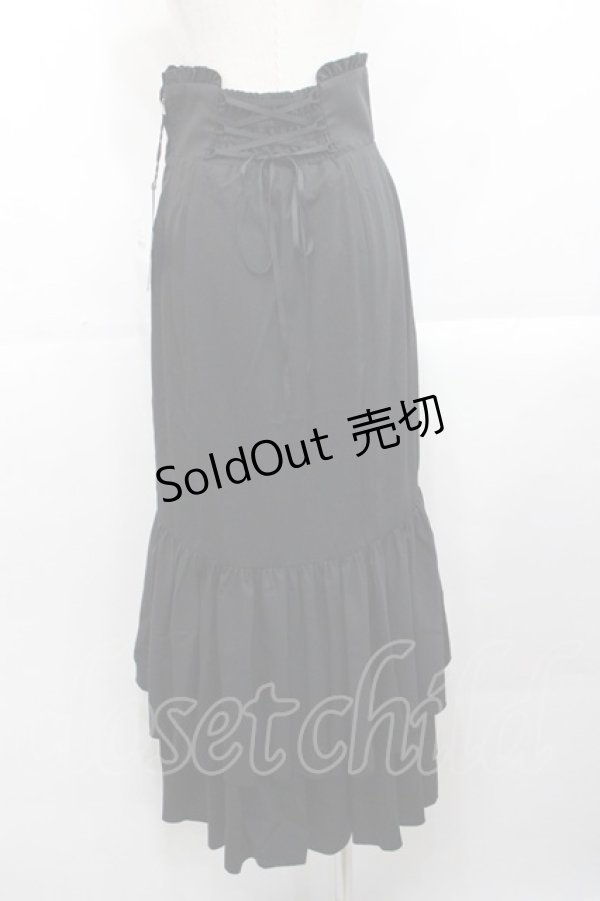 画像2: Sheglit / ハイウエストマーメイドスカート M 黒 I-25-10-29-080-EL-SK-SA-ZI (2)