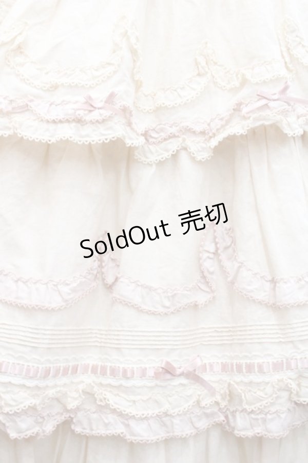 画像3: PINK HOUSE / Berry Rose刺繍入りパッチワークスカート  生成り I-25-10-29-082-LO-SK-SA-ZI (3)