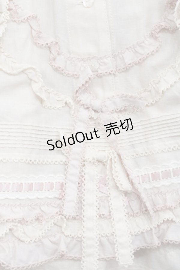 画像5: PINK HOUSE / Berry Rose刺繍入りパッチワークスカート  生成り I-25-10-29-082-LO-SK-SA-ZI (5)