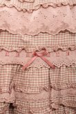 画像3: PINK HOUSE / 綿レース使いアンティークギンガムスカート  ピンクチェック I-25-10-29-083-LO-SK-SA-ZI (3)