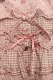 画像4: PINK HOUSE / 綿レース使いアンティークギンガムスカート  ピンクチェック I-25-10-29-083-LO-SK-SA-ZI (4)